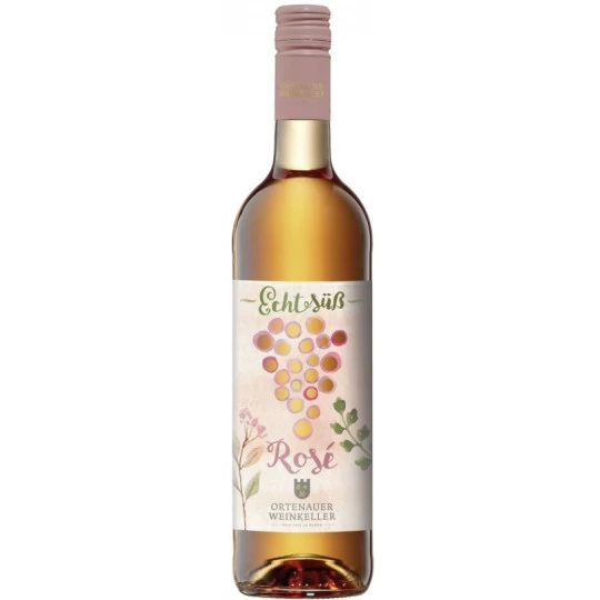 Weinkeller Echt Süß Rosé 0,75L 2 Weinkeller Echt Süß Rosé 0,75L
